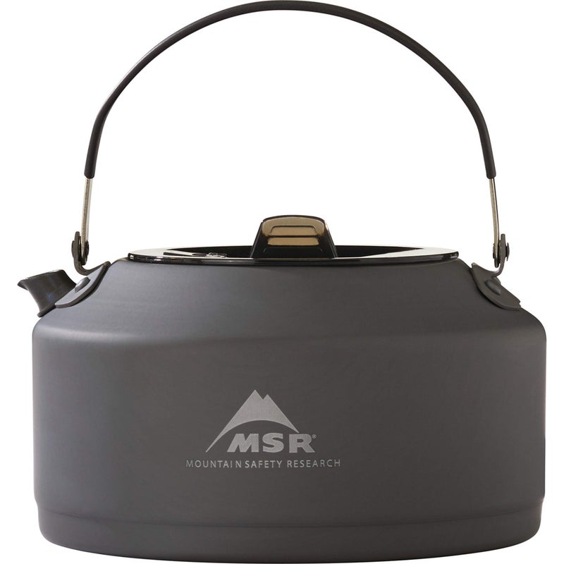 MSR Pika Hard-Anodized Aluminum Camping Teapot, Black - Image 1